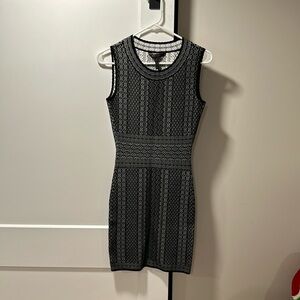 BCBG MaxAzria black cocktail dress. Size S worn a few times. classy & stretchy